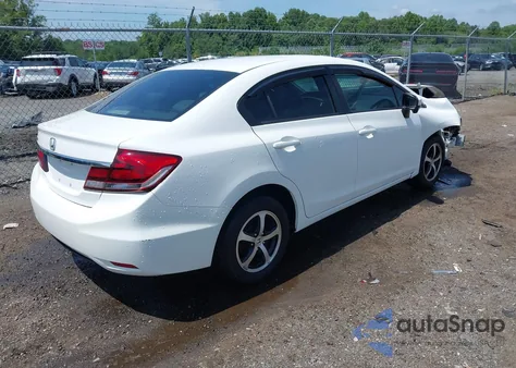 2015 Honda Civic Se из США, поврежденный, VIN 19XFB2F77FE041505